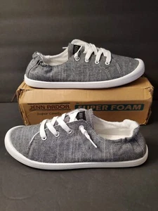 Women Jenn ARDOR Slip On Sneakers Canvas Gym Shoes Comfy Walking Casual Flat-10 - Picture 1 of 12
