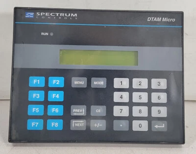 1 USED SPECTRUM CONTROLS 7630200-04 DTAM MICRO OPERATOR INTERFACE *MAKE OFFER* - Image 1 of 3
