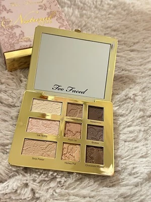 Too Faced Natural  Neutral Eye shadow Palette 9 Shades New in Box - Image 1 of 4