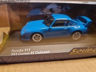 VOITURE PORSCHE 911 / 993 CARRERA RS CLUBSPORT BLEU SOLIDO 1:43 NEUF.B S4313801 - Photo 1/4