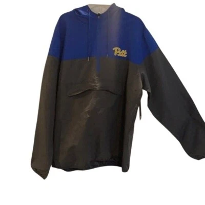NCAA Pitt Panthers 1/4 zip Pullover Jacket Men's size L New Colosseum - Image 1 of 4