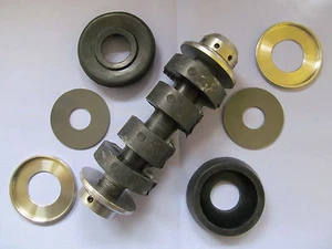 06-7116K KIT AJUSTE AISLANTE DELANTERO NORTON COMMANDO MK3 CONJUNTO COMPLETO ACERO S/ - Imagen 1 de 1