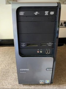Compaq Presario SR5019 Desktop Computer PC, Windows Vista, 4MB, 160G, working - Picture 1 of 19