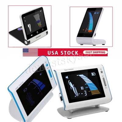 Localizador de ápice endodóntico eléctrico LCD dental buscador de conductos radiculares equipo de medición Foto 1 de 4