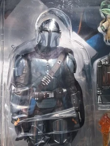 Medicom MAFEX No.256 Star Wars The Mandalorian (Chrome Ver. Limited) UK STOCK - Picture 1 of 20