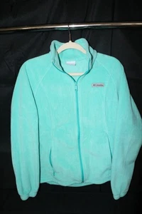 Columbia Fleece Benton Springs Geyser Full-Zip Up Jacket, Women’s Size M - Picture 1 of 10