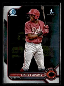 2022 Bowman Chrome - Prospects - #BCP-187 Yerlin Confidan - Picture 1 of 2
