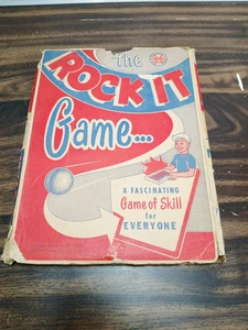 Vtg 1950's Marx ROCK IT GAME..GAME OF SKILL with its original box - Picture 1 of 13