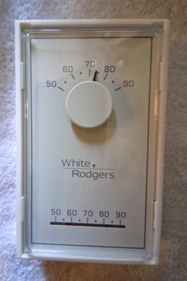 White Rogers Vertical Wall Thermostat (Mercury Free / Heat Only) - Image 1 of 4