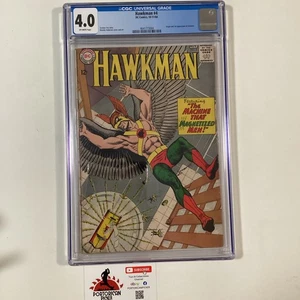 1964 HAWKMAN #4 CGC 4.0 ORIGIN & 1ST ZATANNA ERSCHEINUNG 1964 DC COMICS GRADED - Bild 1 von 8