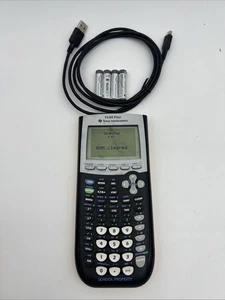 Texas Instruments TI-84 Plus Graphing Calculators Functional SEE SCREEN - Picture 1 of 14