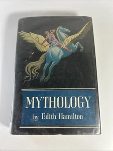 Mythology by Edith Hamilton Illustrated Steele Savage 1942, Hardcover - Picture 1 of 13