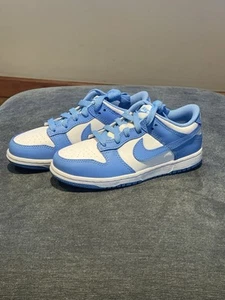 Nike Boys Dunk Low (GS) Sneakers University Blue Edition Size 1Y NEW NO BOX! 52 - Picture 1 of 14