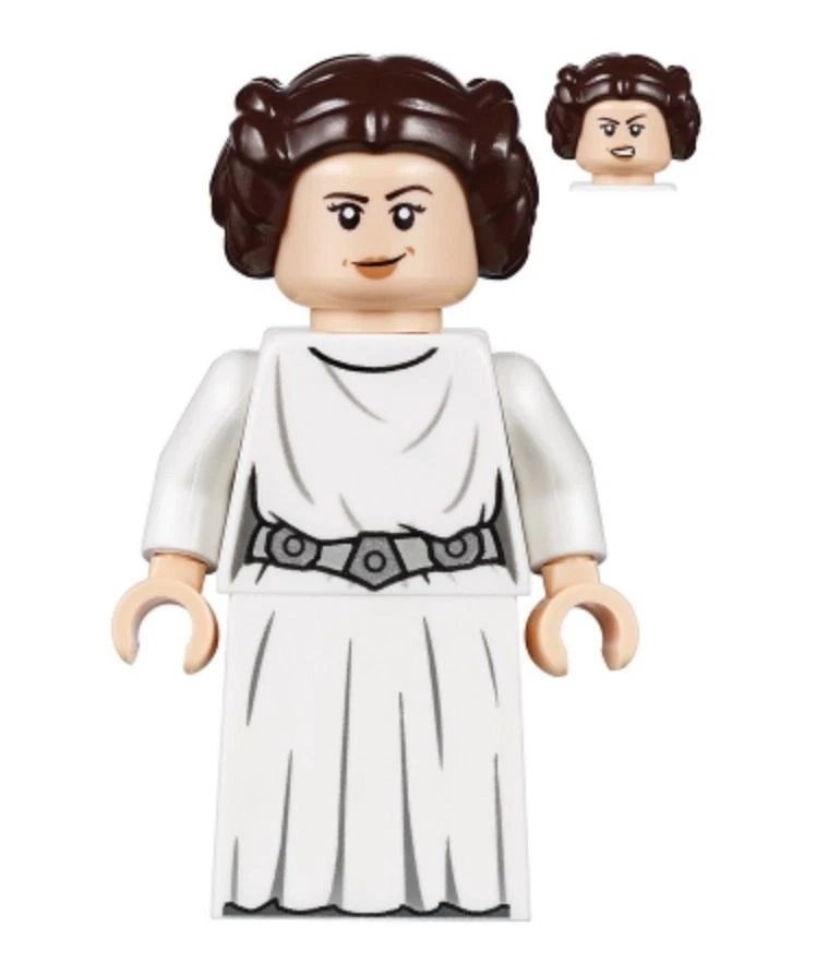 LEGO® Minifig sw1036 - Princess Leia (White Dress - Image 1 of 1
