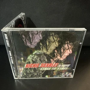 RICHIE SCARLET Live Stage To Stage CD 2003 SCRATCHY DISK - Imagen 1 de 6