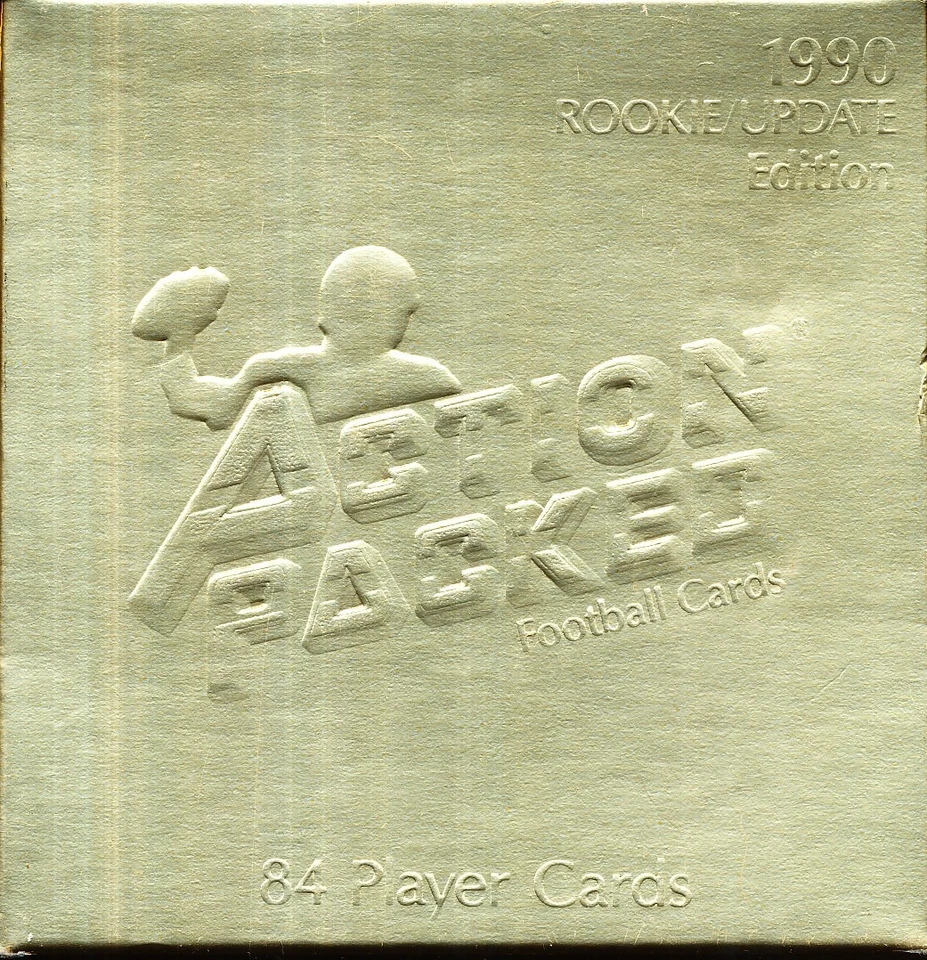 1990 ACTION PACKED ROOKIE UPDATE FOOTBALL SEALED SET INCLUDES EMMITT SMITH RC - Image 1 of 1