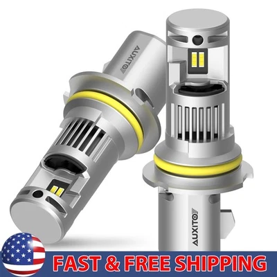 AUXITO 9004 HB1 LED High Headlight Low Beam Bulbs for Dodge Ram 1500 2500 2/4X - Image 1 of 4