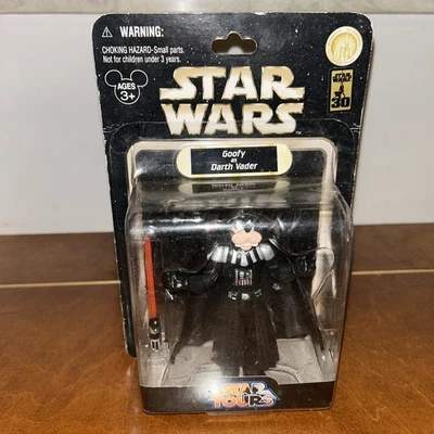 Pateta como Darth Vader Star Wars Star Tours Parques Disney Exclusivo NOVO - Imagem 1 de 2
