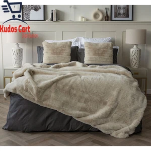 Belledorm Alaska Faux Fur Throw Soft Plush Luxury Large Bed Sofa Warm Washable - Picture 1 of 9