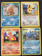 Pokemonkarten 1. Edition 1995-2004 Set 23 Karten Rare DE/EN