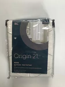 Origin 21 Gray Nova Rod Pocket Back Tab Window Panel 84” NEW! - Picture 1 of 3
