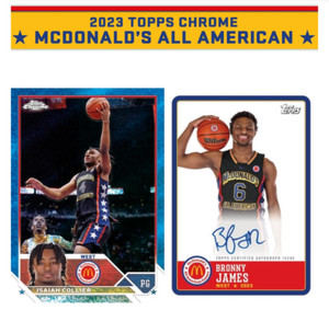 2023 Topps Chrome McDonald’s All-American Basketball Complete Your Set! U Need!