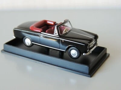Brekina SNCF H0 1:87 Peugeot 403 cabriolet nera - Immagine 1 di 3