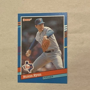 1991 Donruss Baseballkarte HOF Nolan Ryan #89 FEHLER Karte kein Punkt nach INC selten! - Bild 1 von 11
