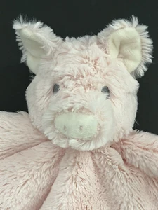 Kellytoy Schweinchen Lovey Plüschtier K Luxus weich rosa Sicherheitsdecke Rassel Spielzeug - Bild 1 von 4