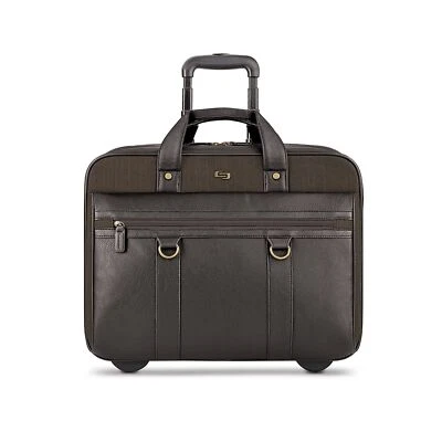 Solo MacDougal Rolling Laptop Bag, Espresso - Image 1 of 4