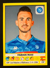 2018-19 Panini Calciatori # 357 Fabian Ruiz Napoli rookie sticker