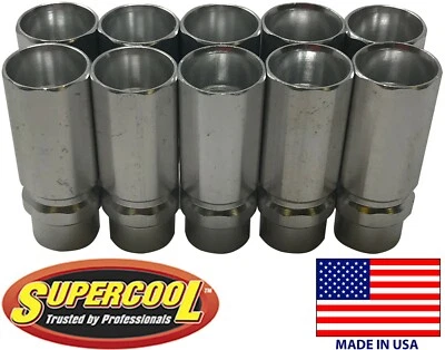 Adaptador de puerto de válvula de servicio de sello primario de aire acondicionado lado bajo R-134a montaje OE - paquete de 10 Foto 1 de 4