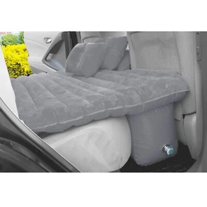 Juego de cama de aire inflable para colchón de viaje para coche asiento trasero reposacabezas para dormir con 2 almohadas - Imagen 1 de 7
