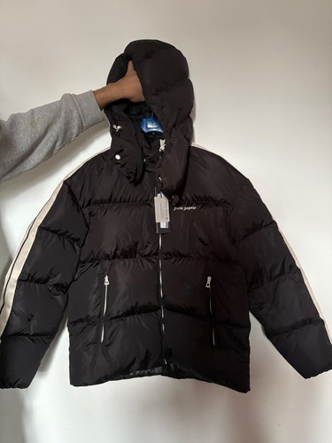 PALM ANGELS giubbotto puffer angels palm nero uomo e donna taglia M
