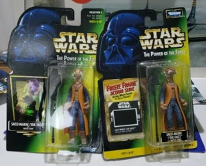 STAR WARS Power of the Force/POTF2 Yak Face Green Card freeze frame & halo - Picture 1 of 5