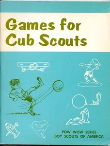 Juegos para Cub Scout - Folleto BSA serie Pow Wow de colección - 1963/1972 - Imagen 1 de 4
