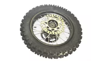 Pit bike 12" Steel Rear Wheel &Type 3 Tyre.15mm axle 428-37T SPROCKET 180MM Disc - Picture 1 of 5