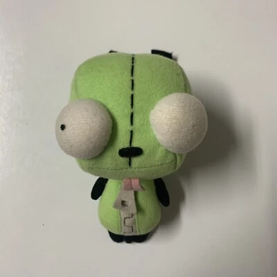 "Muñeco de peluche Invader Zim Green Dog Gir Hot Topic 2003 5,5"" de alto RARO" Foto 1 de 4