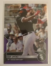 2022 Topps Now Road To Opening Day Purple #OD-79 Eloy Jimenez White Sox #/25