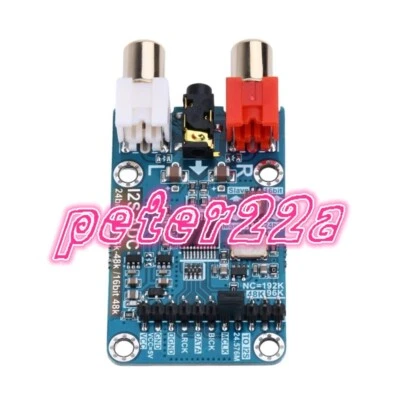 1PCS I2S ADC Audio I2S Capture Card Development board 24BIT 192K 96K 48K #YT - Image 1 of 2