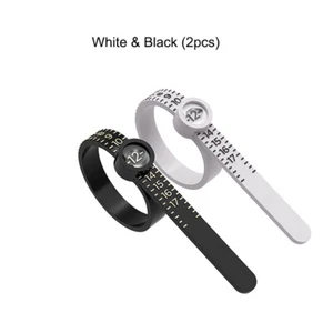 2pcs Ring Sizer Measuring Tool Reusable Finger Size Measuring Set USA Rings Size - Picture 1 of 4