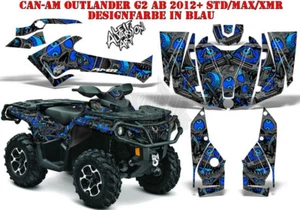 KIT DE DECORACIÓN DE CARRERAS AMR ATV CAN-AM OUTLANDER STD & XMR/MAX KIT GRÁFICO SINTONIZACIÓN EN B - Imagen 1 de 6