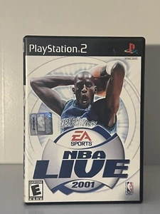 NBA Live 2001 (Sony PlayStation 2, 2001) - Tested Working - Picture 1 of 6