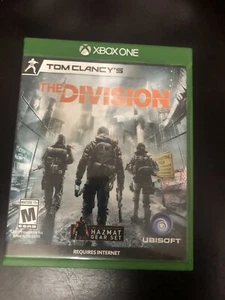 TOM CLANCY'S THE DIVISION XBOX ONE S X-BOX 1 GAME AND CASE COMPLETE NES HQ - Picture 1 of 2