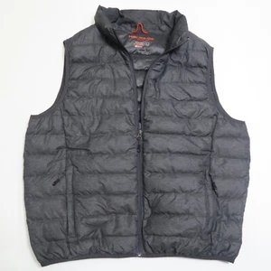 Hawke & Co Embalable Chaleco Amortiguador Pato Down Para Hombres L Gris Cremallera Aislado - Imagen 1 de 12