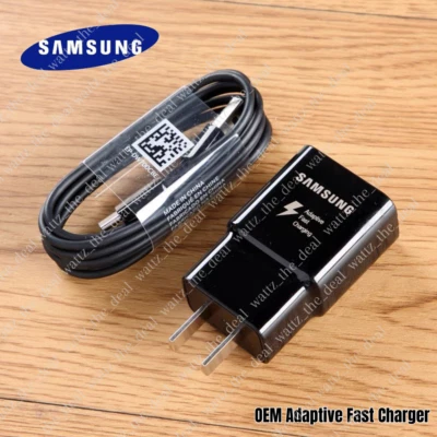 Adaptador Cargador Rápido Tipo C Con Cable De Carga Teléfono Android Para Samsung Galaxy Foto 1 de 4