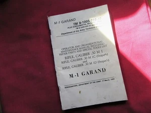 Original M1 Wartungsanleitung 1969 - Bild 1 von 6