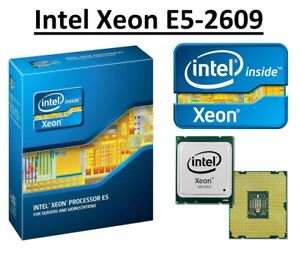 Intel Xeon E5-2609 SR0LA 2.4GHz, 10MB Cache, 4 Core, Socket LGA2011, 80W CPU