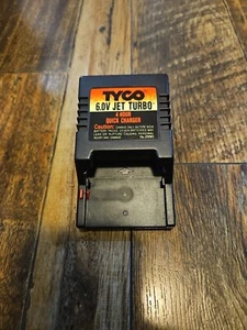 TYCO R/C 4 Hour Quick Charger 32990 w/ 6.0v Jet Turbo Battery Pack NiCd Untested - Picture 1 of 1