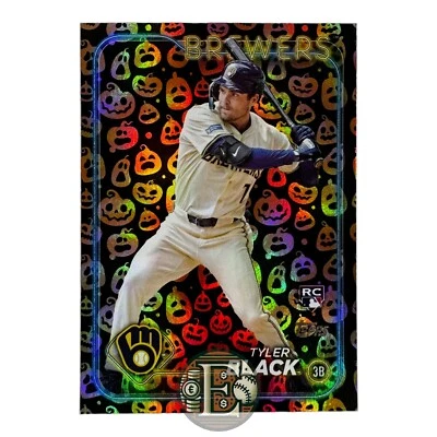 2024 Topps Update #US144 Tyler Black(RC) Jack O Lantern Milwaukee Brewers - Image 1 of 2